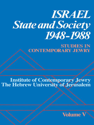 cover image of Studies in Contemporary Jewry
